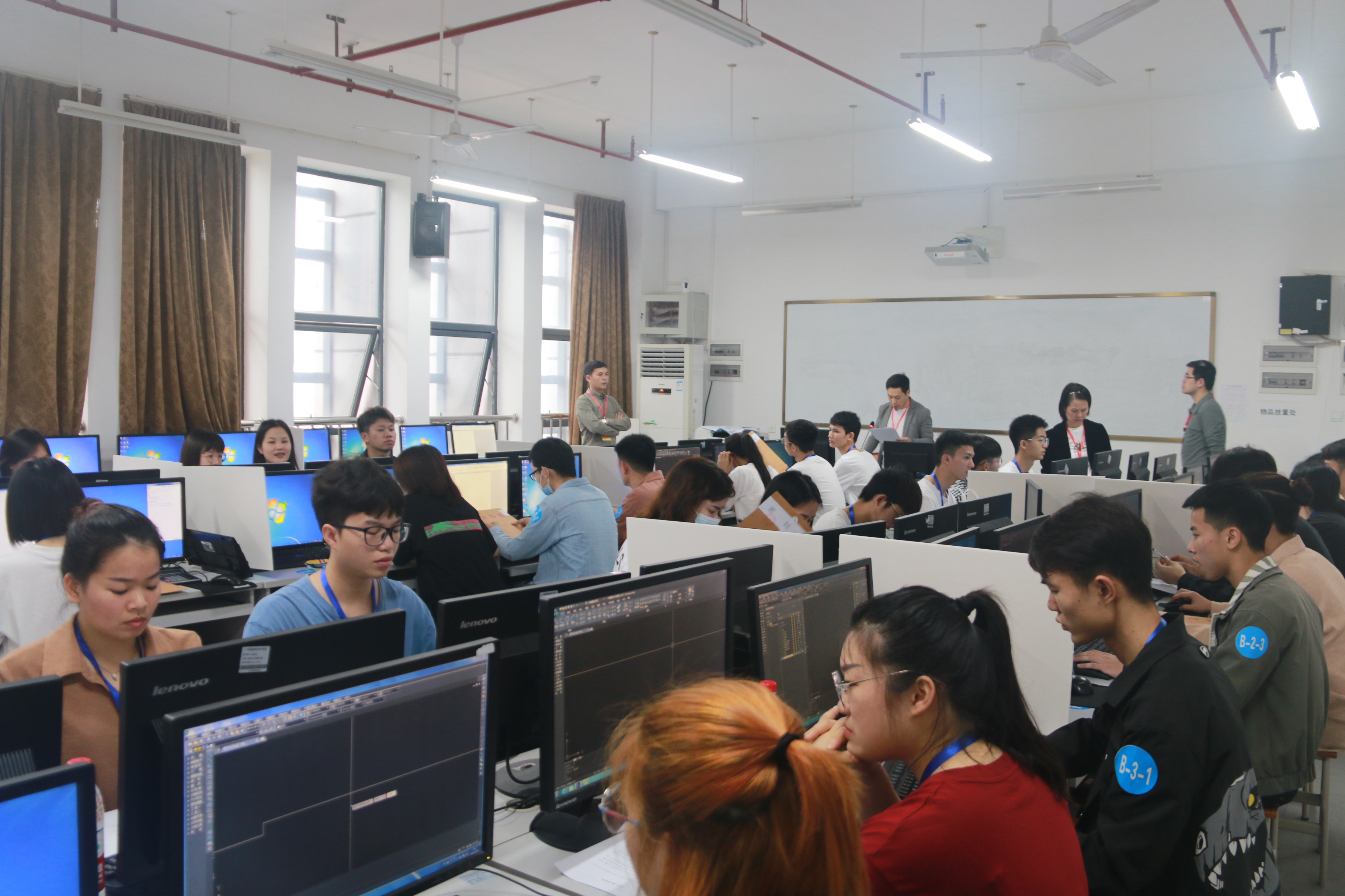乐玩首页（中国）网页版装饰技术应用赛项比赛现场